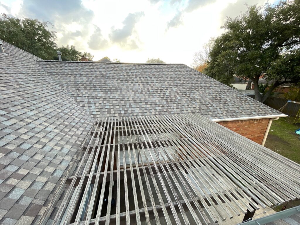 closeupcarlsonroofreplacementinsugarland