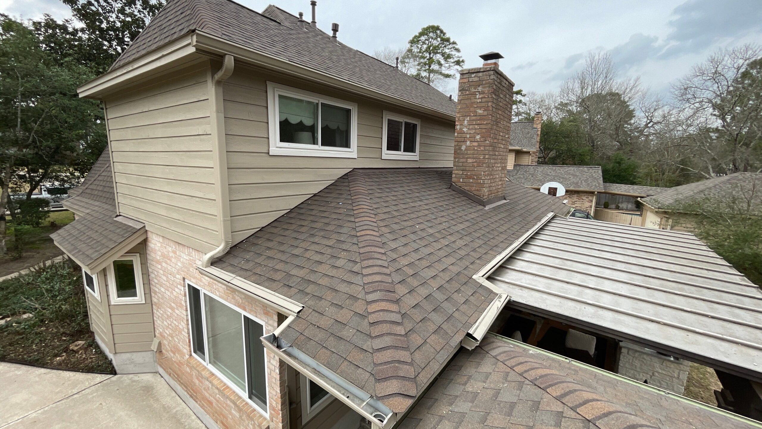 New installation roof by Handnail Roofing