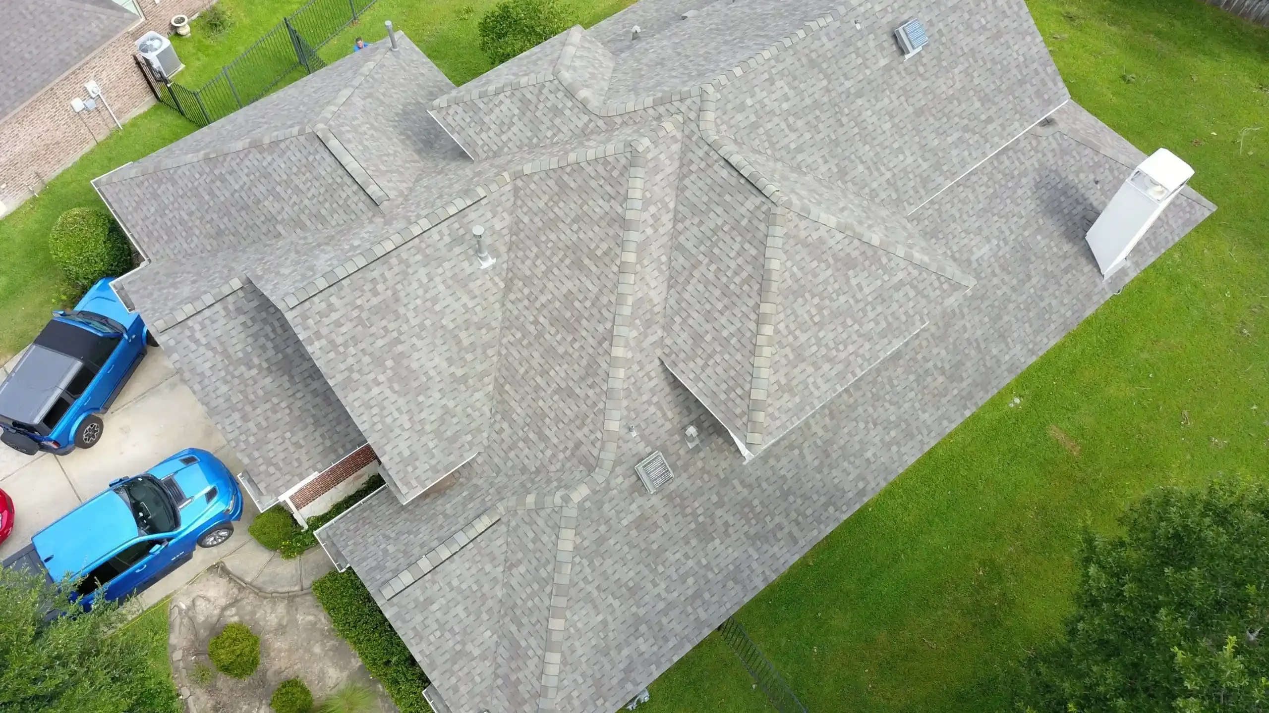 finished replaced roof